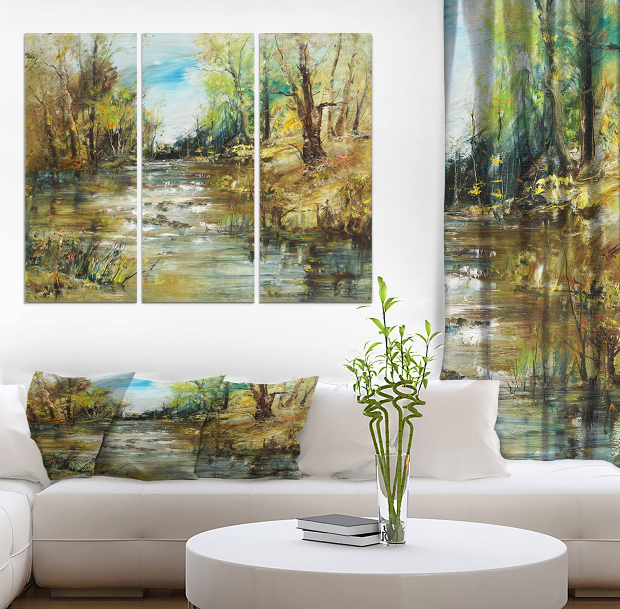 Designart - Trees by the River